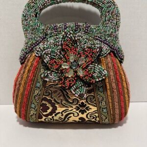 Multicolor Beaded Women's Bag